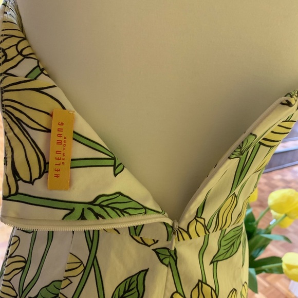 Helen Wang New York Strapless Floral Print Dress - Picture 4 of 8